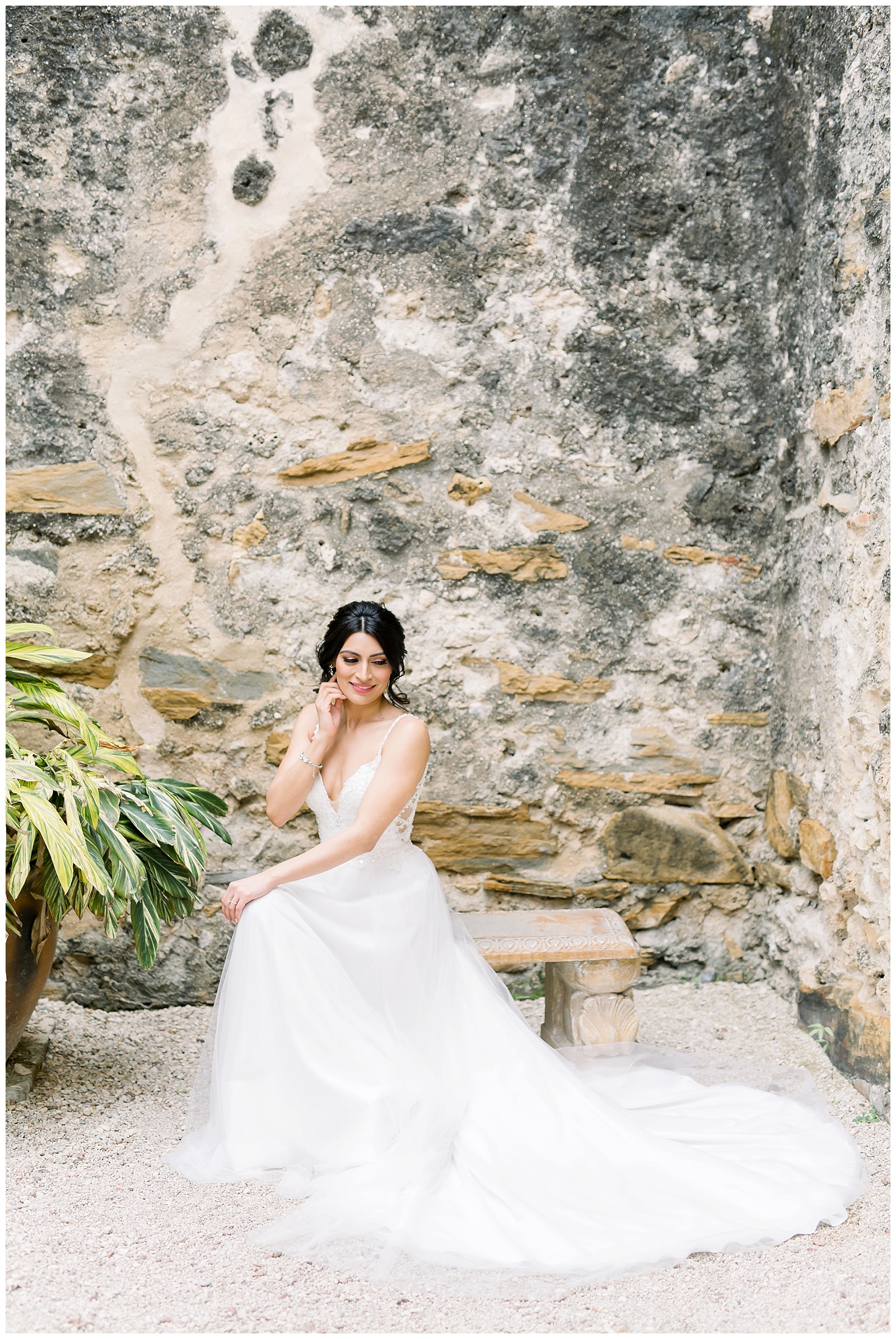 Spanish Missions fine art Bridal Portraits in San Antonio, TX with Monica Roberts Photography | www.monicaroberts.com