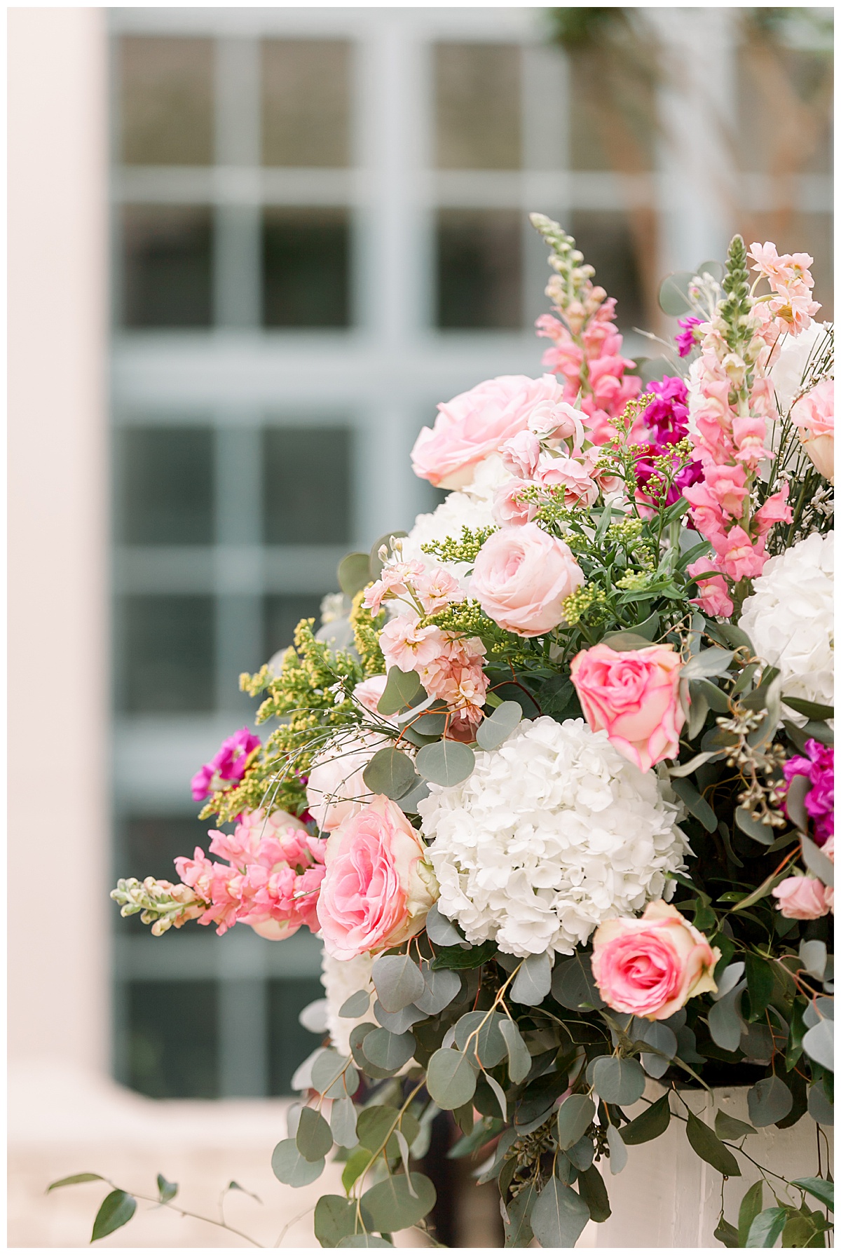 Floral decorations at Hyatt Regency Hill Country Resort Wedding in San Antonio, TX | San Antonio Wedding photographer| Destination Wedding Photographer| Monica Roberts Photography | monicaroberts.com