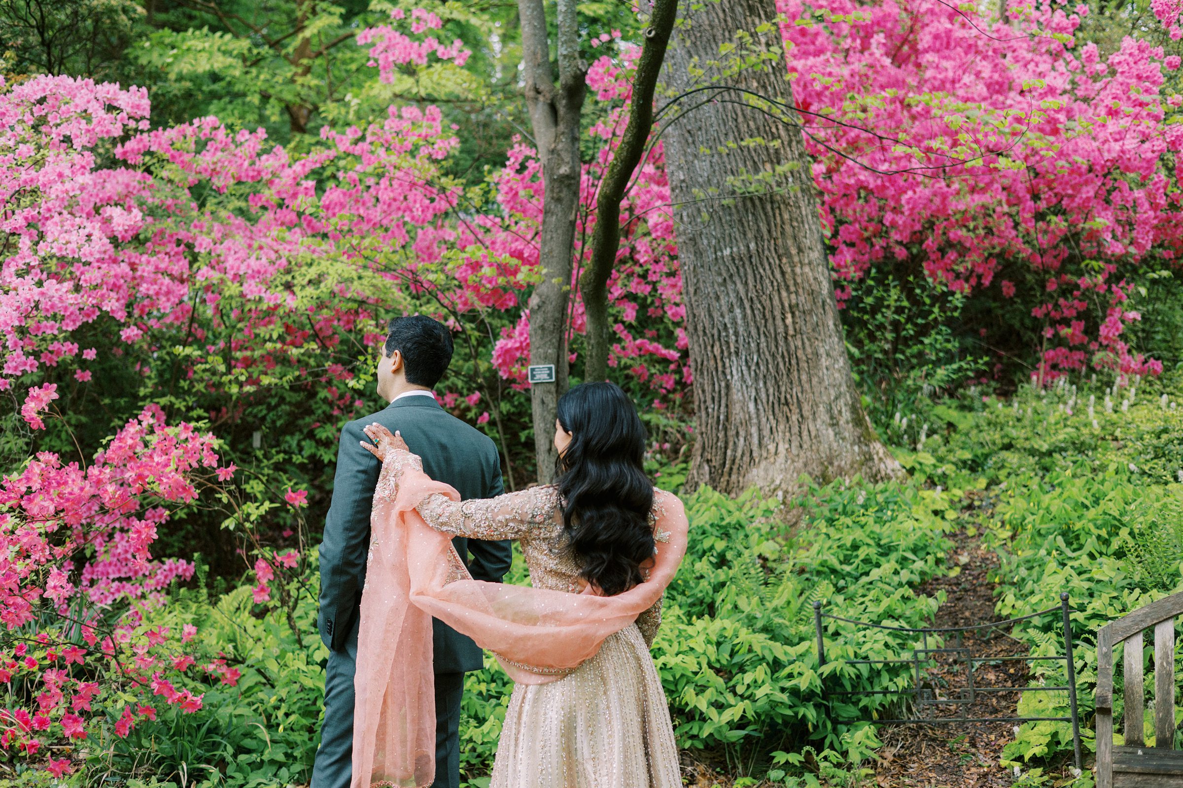 A Vibrant Spring Wedding: Photography at Brookside Gardens and Hilton Rockville