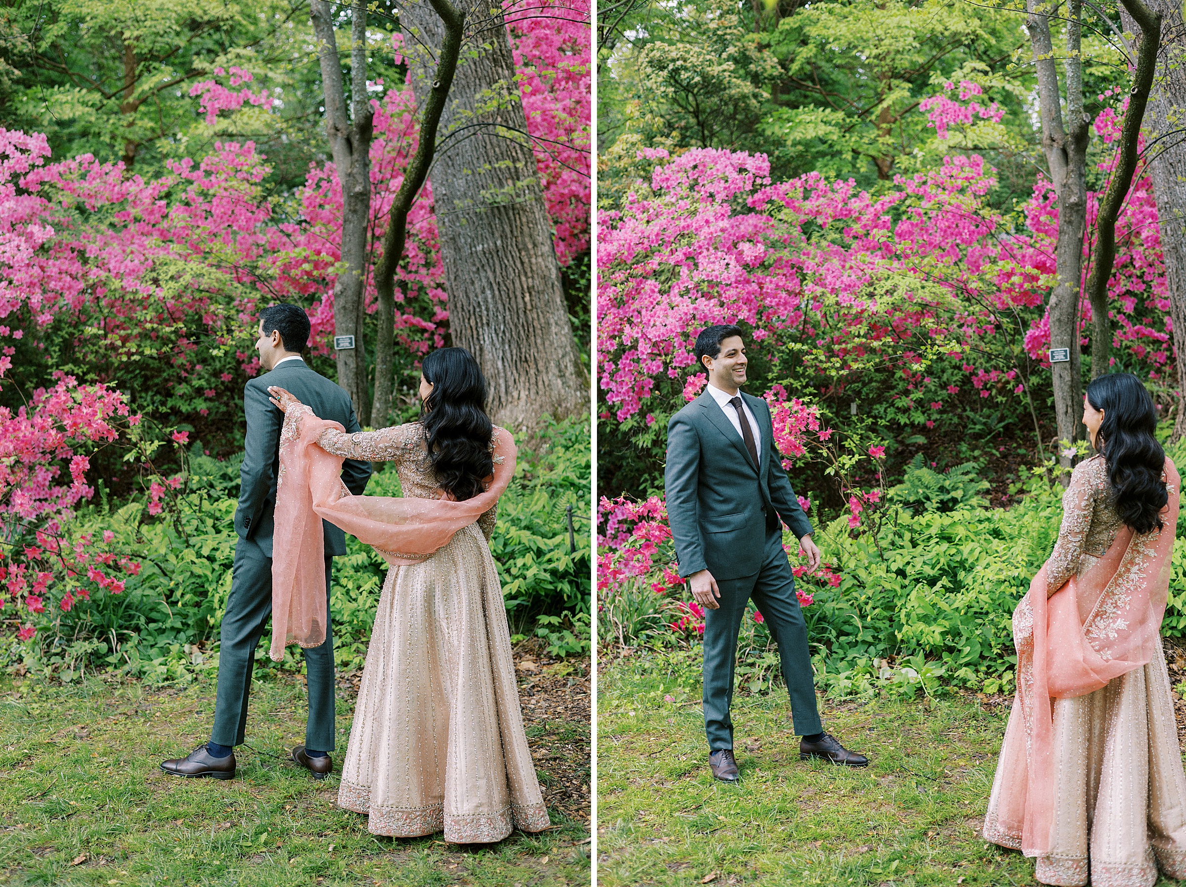 A Vibrant Spring Wedding: Photography at Brookside Gardens and Hilton Rockville