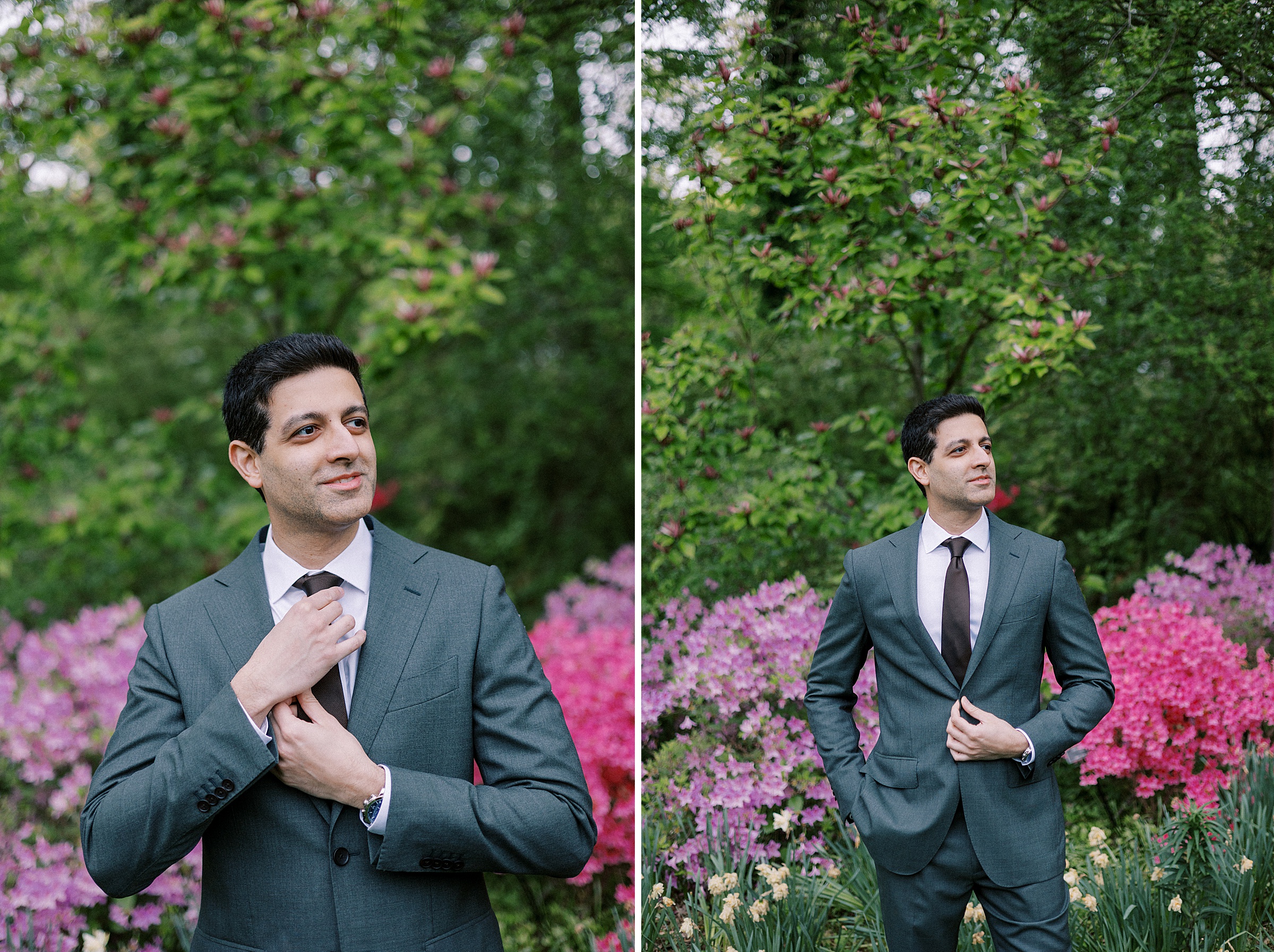 A Vibrant Spring Wedding: Photography at Brookside Gardens and Hilton Rockville