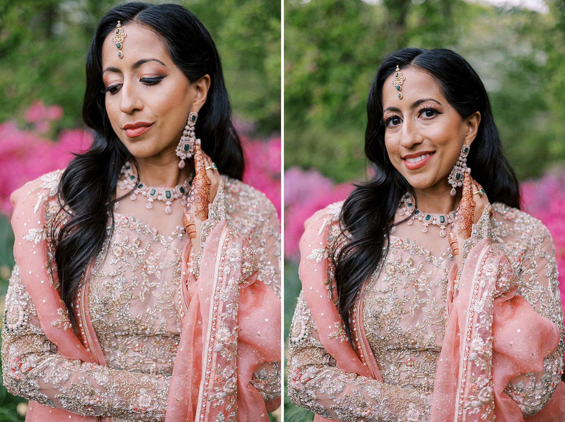 A Vibrant Spring Wedding: Photography at Brookside Gardens and Hilton Rockville